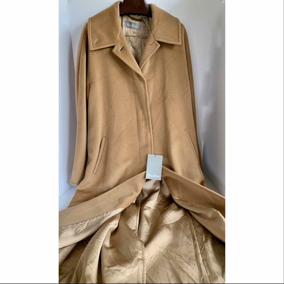 MaxMara Full Length Coat Pure New Wool New With Tags - Picture 3 of 10